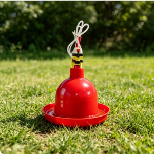Système d'abreuvement à tétine 360° Easy Clean pour volailles avec support, matériau épaissi pour poulaillers commerciaux - Product Image 3