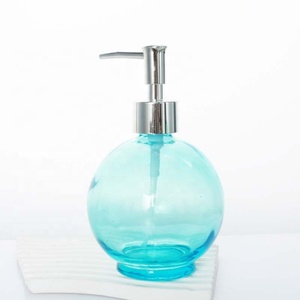 Flacon pompe en verre vide de 400 ml pour cosmétiques, idéal pour gel douche, savon liquide, désinfectant pour les mains, <span class=keywords><strong>shampoing</strong></span> et nettoyant corporel - Product Image 4
