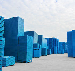 Entrepôt d'approvisionnement <span class=keywords><strong>1200x1000</strong></span> Palettes en plastique à simple face bon marché recyclées pour l'industrie robuste <span class=keywords><strong>Euro</strong></span> à vendre - Product Image 5