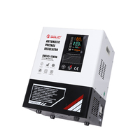 Stabilisateur de tension monophasé de type relais AVR SOLID DVR-15KVA 20KVA 30KVA avec plage d'entrée 80V~270V pour climatisation AC