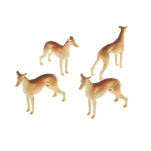 Figuras de Perros de Plástico al por Mayor, Mini Juguete de Simulación de <span class=keywords><strong>Galgo</strong></span>, Juguete de Animal Pequeño para Niños, para Contenedores de Premios, Tiendas Minoristas y Dólar Stores - Product Image 2