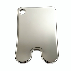 Planche Guasha en alliage de zinc pour le lifting du visage avec logo personnalisé pour le massage facial - Product Image 6