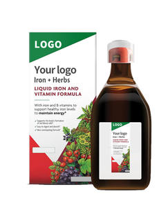 OEM/ODM suplementos de hierbas líquidas-que contienen vitamina C y vitaminas del complejo <span class=keywords><strong>B</strong></span>-suplementos de hierro líquido masculino y femenino - Product Image 1