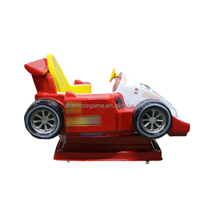 Đồng tiền hoạt động sợi thủy tinh Racer <span class=keywords><strong>Kiddie</strong></span> đi xe an toàn và vui chơi giải trí đi xe cho trẻ em F1 đua xe Rocking máy - Product Image 3
