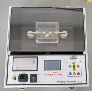 Testeur d'huile isolante série DYT, testeur de résistance diélectrique BDV, IEC156 ASTM D877, 60-100kV, instrument de test de résistance diélectrique haute tension réglable - Product Image 5