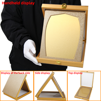 Plaque en bois de style minimaliste moderne populaire utilisée pour afficher les certificats de compétition/autorisation ou d'honneur à la maison/au bureau