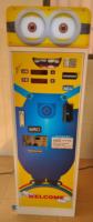 Machine à pinces à monnayeur en forme humaine, personnalisable en couleurs et tailles, pour peluches, jouets, poupées et cadeaux.