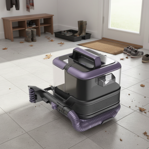 <span class=keywords><strong>Nettoyeur</strong></span> portable humide et sec multi-surfaces pour usage domestique et hôtelier, 1800W, étanche IPX4, machine de nettoyage pour tissus et sols durs - Product Image 2