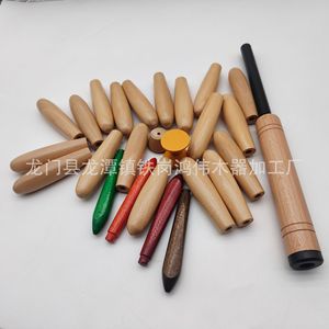 Juguete para Gatos de Madera Maciza de Haya, Diámetro 2.4 cm, Longitud 9.7 cm, Color Natural, Juguete de Arrastre para Combatir el Aburrimiento - Product Image 3