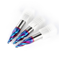 Fraises pour routeur CNC 4/6/8 mm, coupe en spirale, carbure de tungstène, 2 flûtes, revêtement AlTin, HRC55, OEM/ODM, acrylique, PCB, PVC, aluminium, cuivre