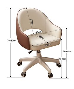<span class=keywords><strong>Oferta</strong></span> de Gran Valor: <span class=keywords><strong>Silla</strong></span> de <span class=keywords><strong>Escritorio</strong></span> Giratoria Minimalista con Ruedas para Dormitorio o Estación de Trabajo - Product Image 6