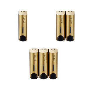 ידני נוזל סבון Dispenser קיר רכוב מקלחת שמפו גוף לשטוף משאבות - Product Image 4