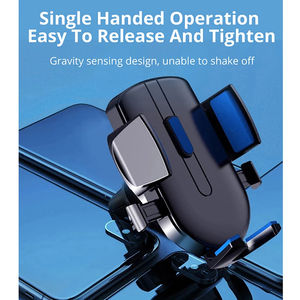 Soporte de teléfono para coche con ventosa, soporte manos libres para teléfono móvil para salpicadero, parabrisas y rejilla de ventilación - Product Image 2