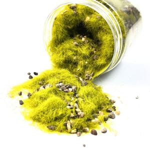 Handmade <b>Miniature</b> Grass Stone Flock Powder - Perfect for DIY Dioramas & Micro Landscapes - Product Image 5