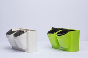 Maceta de Plástico PP de Doble Pared con Autorriego, Soporte para Dos Plantas, Depósito de Agua Integrado, Resistente a los Rayos UV - Product Image 2