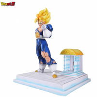 Figura de Acción de Goku Super Saiyan de DBZ, Fabricada en PU/PVC, Personalizada al por Mayor, Modelo de Colección de Anime/Manga para Niños