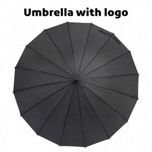 Parapluie de golf personnalisé en gros avec logo - Parapluie droit de haute qualité super économique pour les promotions et la pluie - Product Image 6