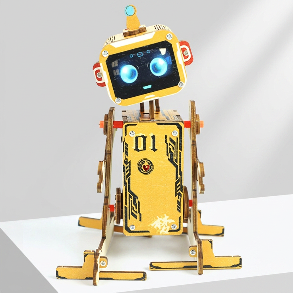 <strong>2026</strong> New Arrival Wholesale Voice-Activated <strong>Robot</strong> Diy Robotic Kits Interactive High-tech Stem Toys Science Kits