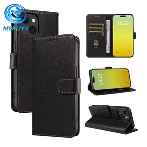 Funda para celular Funda de cuero con tapa para iPhone 15 Pro <span class=keywords><strong>Max</strong></span> Funda de cuero para teléfono para iPhone XS <span class=keywords><strong>MAX</strong></span> 11 12 13 14 Pro <span class=keywords><strong>Max</strong></span> - Product Image 5