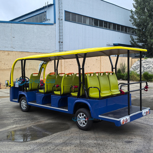 Autobús Turístico Eléctrico de 14 Plazas, Diseño Clásico Retro, Precio al por Mayor, <span class=keywords><strong>para</strong></span> <span class=keywords><strong>Bodas</strong></span>, Eventos Escénicos y Festivales - Product Image 3