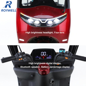 <span class=keywords><strong>Moto</strong></span> Tricycle Électrique Passager CEE 3 Roues avec Toit, Autonomie 100 km - Product Image 5