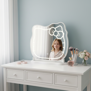 <span class=keywords><strong>Espejo</strong></span> <span class=keywords><strong>de</strong></span> Maquillaje <span class=keywords><strong>LED</strong></span> <span class=keywords><strong>con</strong></span> Diseño <span class=keywords><strong>de</strong></span> <span class=keywords><strong>Hello</strong></span> <span class=keywords><strong>Kitty</strong></span>, <span class=keywords><strong>Espejo</strong></span> <span class=keywords><strong>LED</strong></span> <span class=keywords><strong>con</strong></span> Luces para Dormitorio y Baño, Brillo Personalizable - Product Image 3