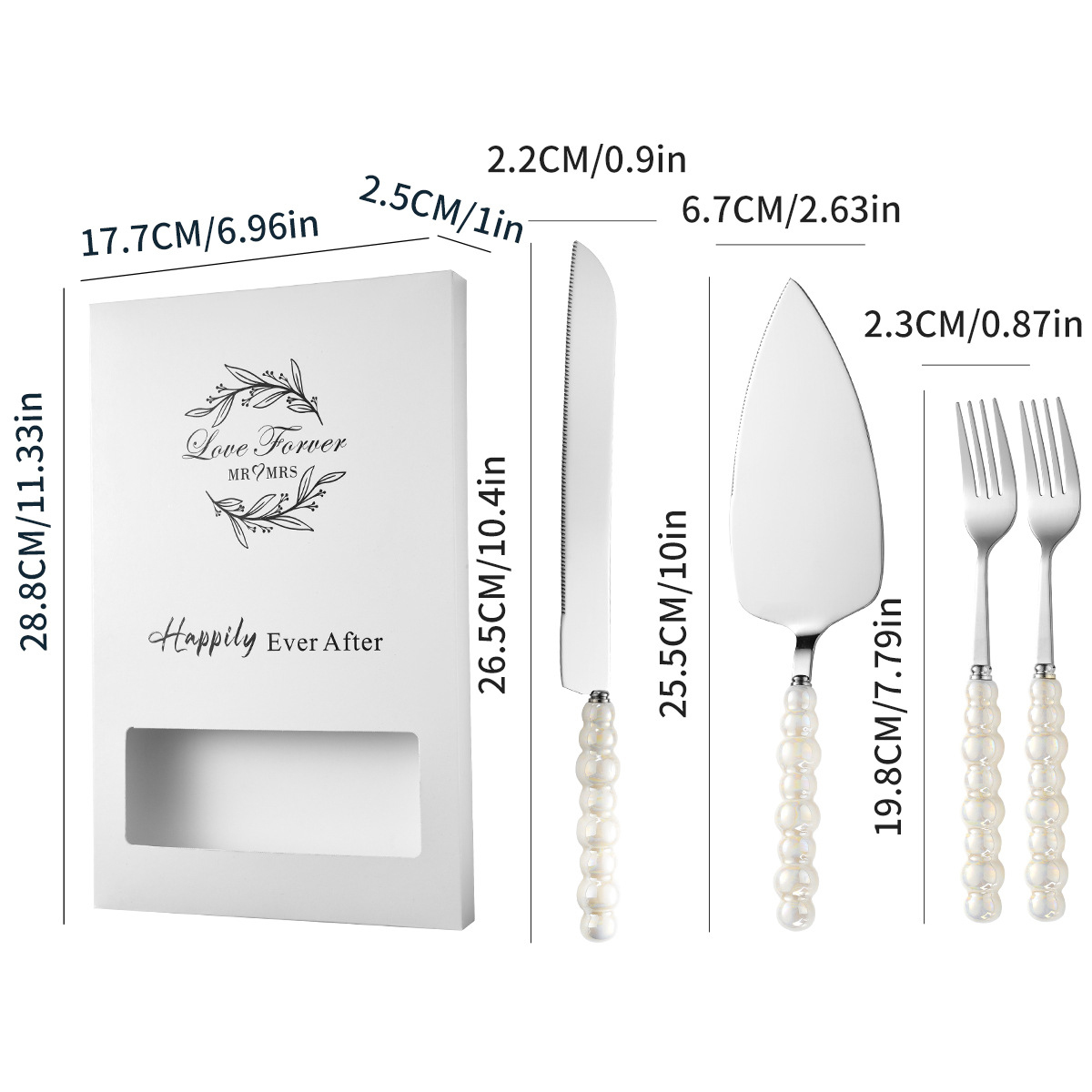 Sliver 4pcs