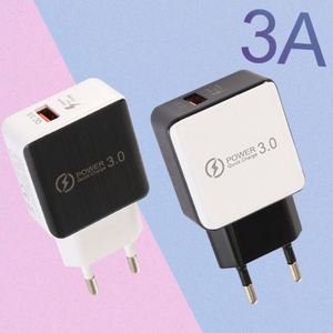Cargador Rápido QC3.0 de 15W con Puerto Tipo-C y 3 Puertos USB para Laptops y Teléfonos Móviles - Uso en Pared y Auto - Product Image 6