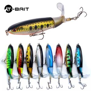 Haute qualité pêche en mer d'eau douce crayon flottant leurre dur hélice 10cm 14cm appât poisson crayon <span class=keywords><strong>Whopper</strong></span> <span class=keywords><strong>Plopper</strong></span> - Product Image 1