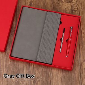 สมุดโน้ตหนัง PU หรูหรา พร้อมลายนูน สำหรับโปรโมทองค์กร  พร้อมปากกาสไตลัส  กล่องของขวัญ USB  ออกแบบทันสมัย  ของขวัญพรีเมียม - Product Image 2