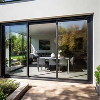 Ventanas Fijas de PU, Ventanas Multi-Deslizantes con Aislamiento Acústico Superior, Diseño de Arquitectura Residencial Moderna, Ideal para Hogares