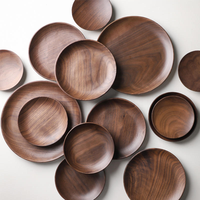 Nouveau design – Bol à fruits rustique en bois d'acacia, plateau décoratif festonné de taille moyenne, idéal pour la maison, la cuisine et la table à manger