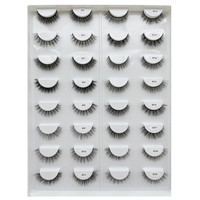 Eyewing label privé cils végétaliens cils naturels 10mm cils en fibres synthétiques c Cc Curl cils naturels à bande complète