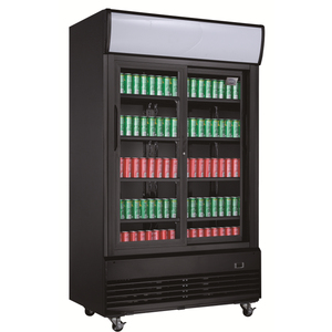 Réfrigérateur vitrine pour boissons gazeuses à affichage commercial de grande capacité Réfrigérateur pour bouteille de bière à porte en verre unique pour magasin - Product Image 4