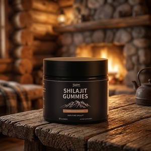 Gomitas de Shilajit del Himalaya OEM - con Ácido Fúlvico <span class=keywords><strong>y</strong></span> Minerales Traza - Product Image 6