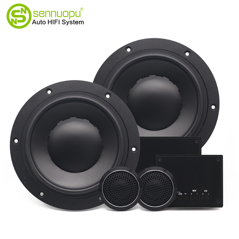 Sennuopu कार शक्ति ऑडियो Subwoofer के लाउडस्पीकरों के लिए 6.5 इंच 2-तरह वक्ताओं कार