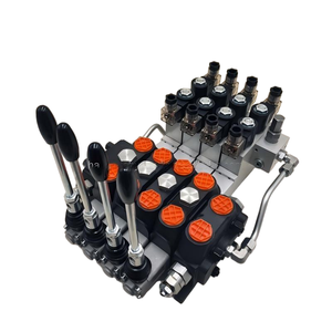 Válvula de Control Direccional Seccional Electrohidráulica Huamao de 4 Bobinas, Distribuidor Hidráulico de 15 kg, Origen Shandong - Product Image 5