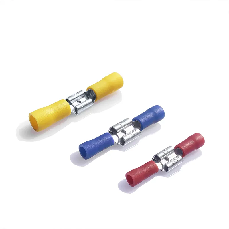 Female Quick Disconnect Vinyl PVC Insulated Spade Wire Connector Electrical Crimp Terminal FDD