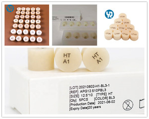 Yucera <span class=keywords><strong>Dental</strong></span> Impress Cerámica Lingotes Dentadura Odontología Vidrio <span class=keywords><strong>Dental</strong></span> Cad Cam Odontología - Product Image 6