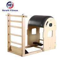 Haute qualité Yoga Home Studio musculation Pilates réformateur Machine bois d'érable réglable pédale échelle baril seau