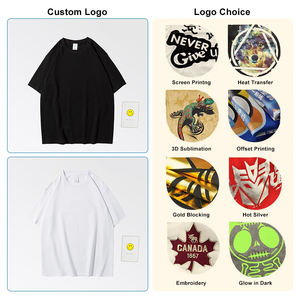 Camisetas de Manga Corta al por Mayor, 100% Algodón, 280 GSM, Tejido Liso, Personalizadas con Logotipo, de Alta Calidad, Antiarrugas y de Secado Rápido - Product Image 3