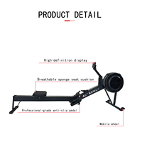 Comercial Air Rower Uso en el hogar Cardio Training Gym Equipment para ejercicio aeróbico y ejercicio de Remo