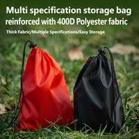 Sac en tissu Oxford imperméable à parois épaisses et résistant aux UV, idéal pour organiser et ranger les vêtements de voyage en extérieur, conception anti-poussière