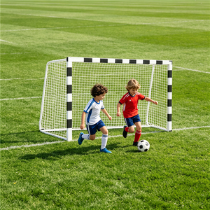 <span class=keywords><strong>But</strong></span> <span class=keywords><strong>de</strong></span> football <span class=keywords><strong>3M</strong></span> HD robuste avec cadre en acier 300x200cm, filet en polyester pliable pour entraînement, jardin et club - Product Image 4