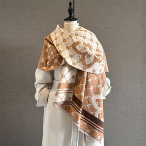 وشاح كشمير لشتاء 2025 على الطراز الأوروبي والأمريكي، شال طويل خارجي للغرف المكيفة، دافئ على الوجهين - Product Image 2