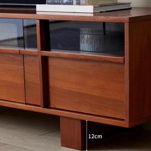 Mueble de TV Moderno de Madera Maciza 180-40-48, Mueble de Almacenamiento Estilo Nórdico para Sala de Estar - Product Image 4