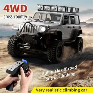 Coche de Control Remoto 4x4 Escala <span class=keywords><strong>1</strong></span>:<span class=keywords><strong>12</strong></span> Wrangler <span class=keywords><strong>RC</strong></span> <span class=keywords><strong>Crawler</strong></span> 4WD Todoterreno con Control Remoto de 2.4Ghz, Camioneta Escaladora de Rocas - Product Image 2