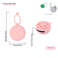 Brosse nettoyante et massante faciale en silicone sans BPA, à suspendre, pour le démaquillage
