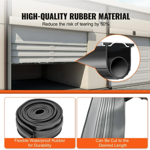 Nhà để xe cửa con dấu Dải dưới cao su thời tiết Tước phổ thời tiết ngưỡng đệm niêm phong dải cao su - Product Image 3