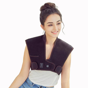 Usb Outdoor Moksibusi Serat Karbon Demam Pemanasan Listrik Rompi Selendang - Product Image 3